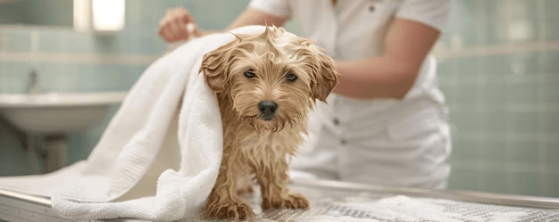 Grooming of Dog